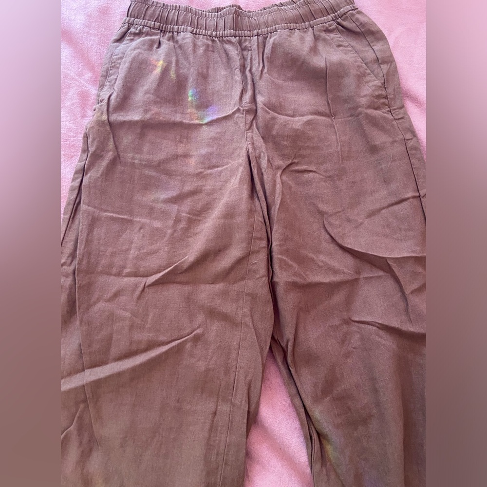 Old Navy Chestnut Wide Leg Trousers